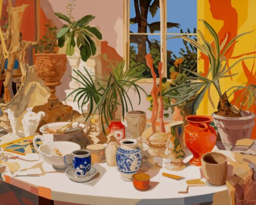 Kaeli VanFossen - The table of my studies