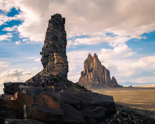 Ross A Brown - The Dike at Shiprock